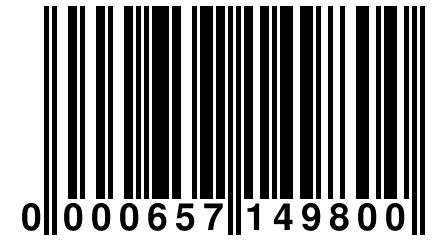 0 000657 149800