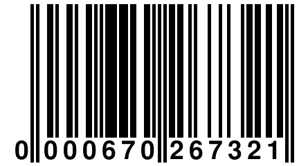 0 000670 267321