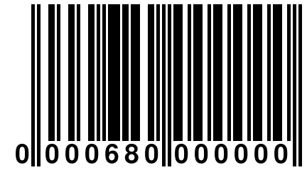 0 000680 000000