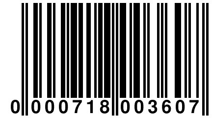 0 000718 003607