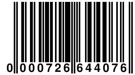 0 000726 644076