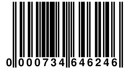 0 000734 646246