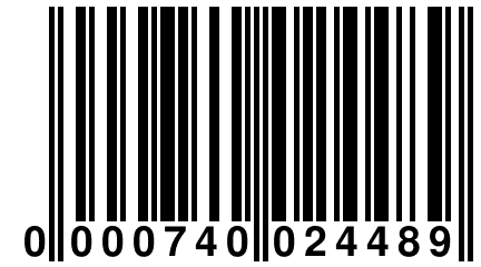 0 000740 024489