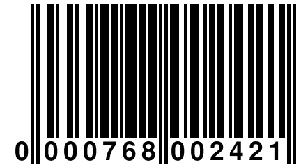 0 000768 002421