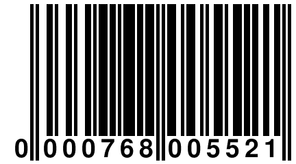 0 000768 005521