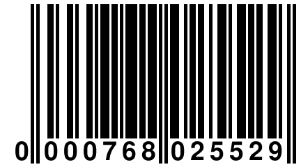 0 000768 025529