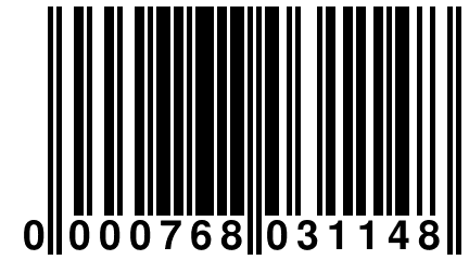 0 000768 031148