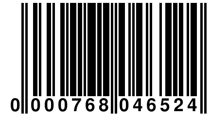 0 000768 046524