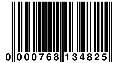 0 000768 134825