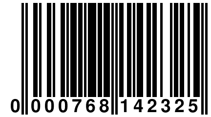 0 000768 142325