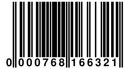 0 000768 166321