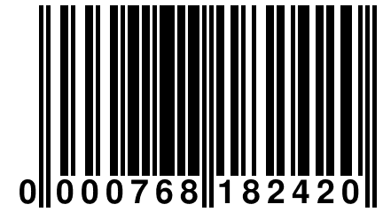 0 000768 182420