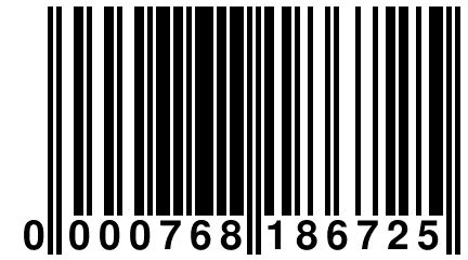 0 000768 186725