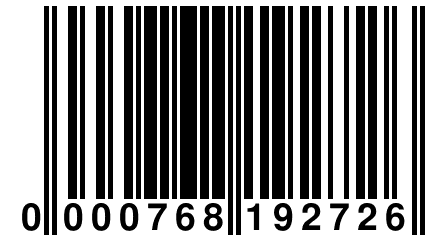 0 000768 192726