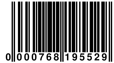 0 000768 195529