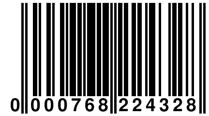 0 000768 224328