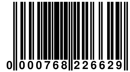 0 000768 226629