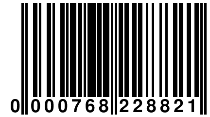 0 000768 228821