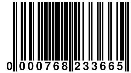 0 000768 233665