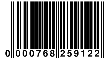 0 000768 259122