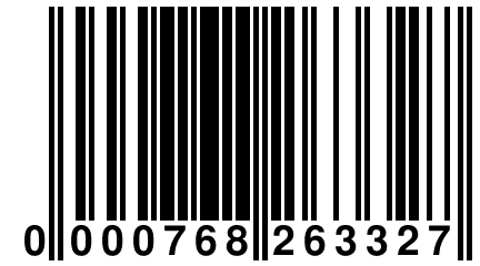 0 000768 263327