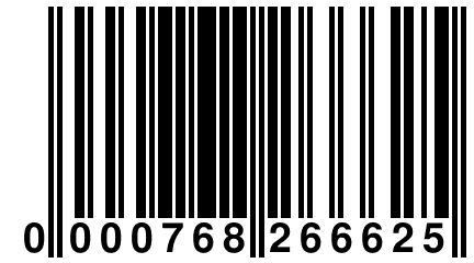 0 000768 266625