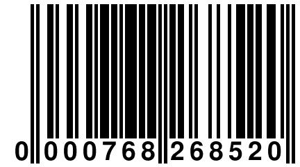 0 000768 268520