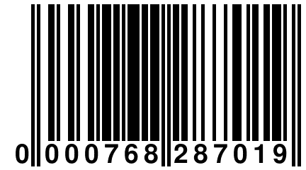 0 000768 287019