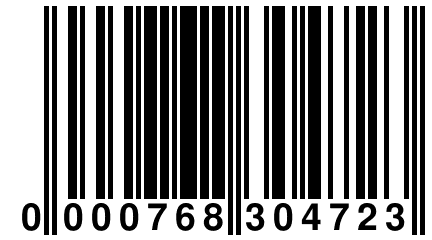 0 000768 304723