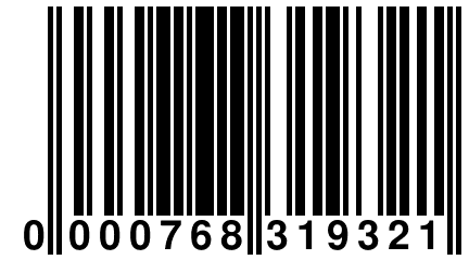 0 000768 319321