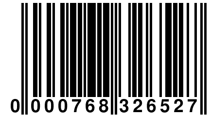 0 000768 326527