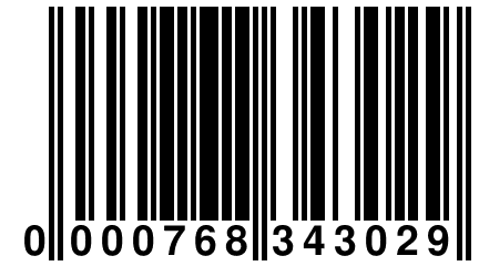 0 000768 343029