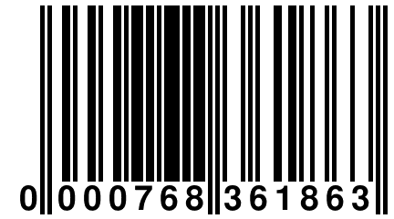 0 000768 361863