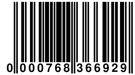 0 000768 366929