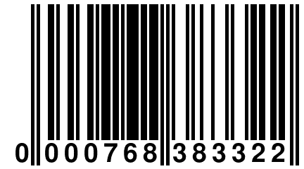 0 000768 383322