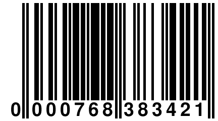 0 000768 383421