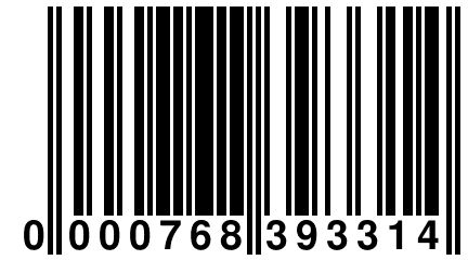 0 000768 393314