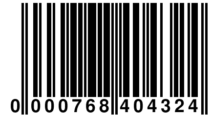 0 000768 404324