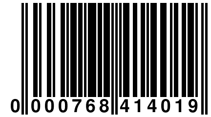 0 000768 414019