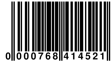 0 000768 414521