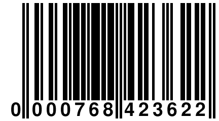 0 000768 423622