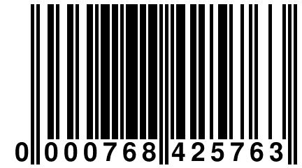 0 000768 425763