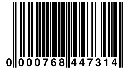 0 000768 447314