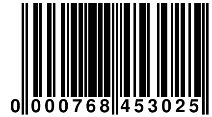 0 000768 453025