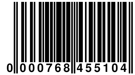 0 000768 455104