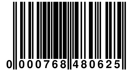 0 000768 480625