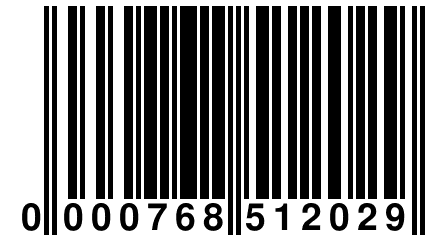 0 000768 512029