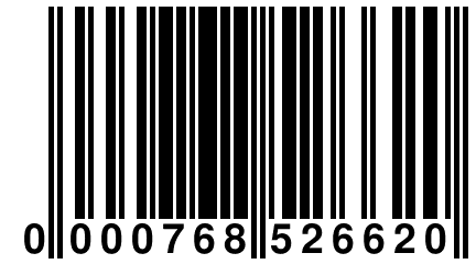 0 000768 526620