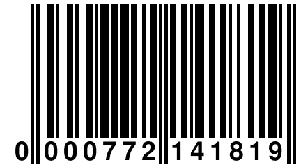 0 000772 141819