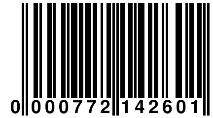 0 000772 142601